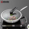2200W Electric Portable Stainless Steel Infrared Cooktop with Touch Control Digit Segment Display for Car Use