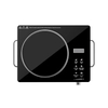 2200W Electric Portable Stainless Steel Infrared Cooktop with Touch Control Digit Segment Display for Car Use