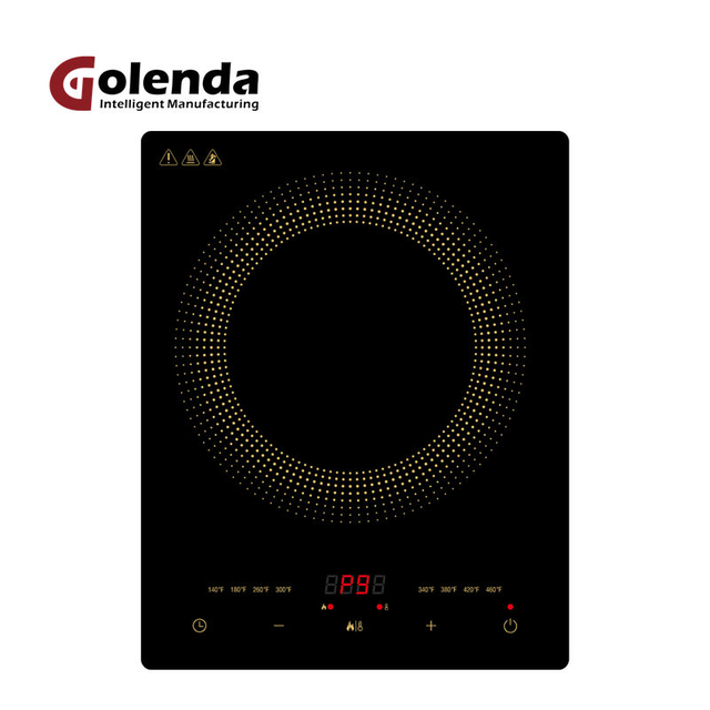 Touch Control Durable Portable Household Induction Cooker with Hotpot Function 1800W Plastic Housing