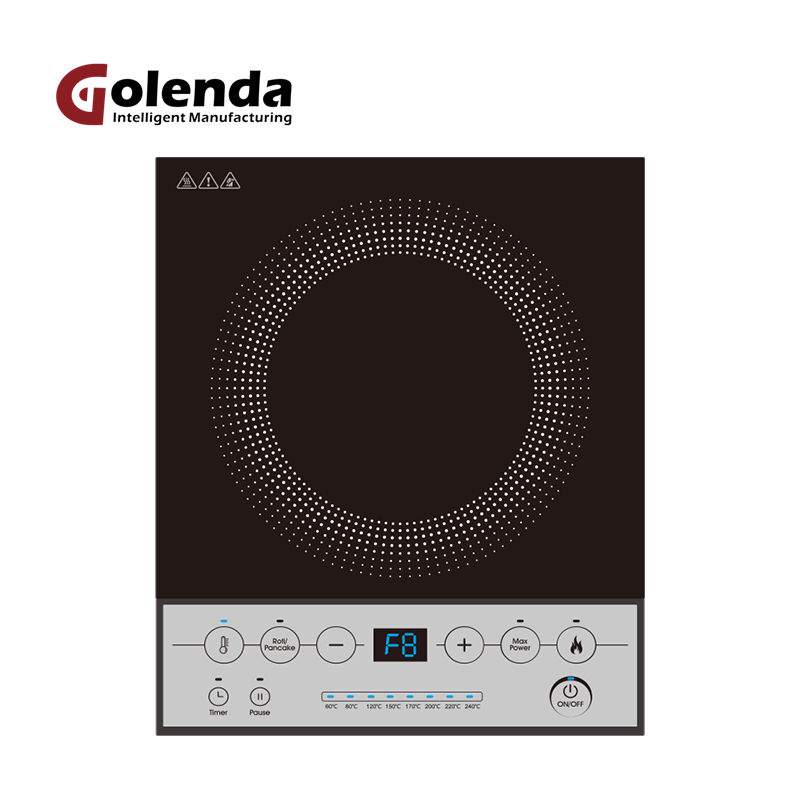 Portable Electric Household Car/RV Use Commercial Hotel Hotpot Ready Induction Cooktop Touch Control Waterproof 220V Single