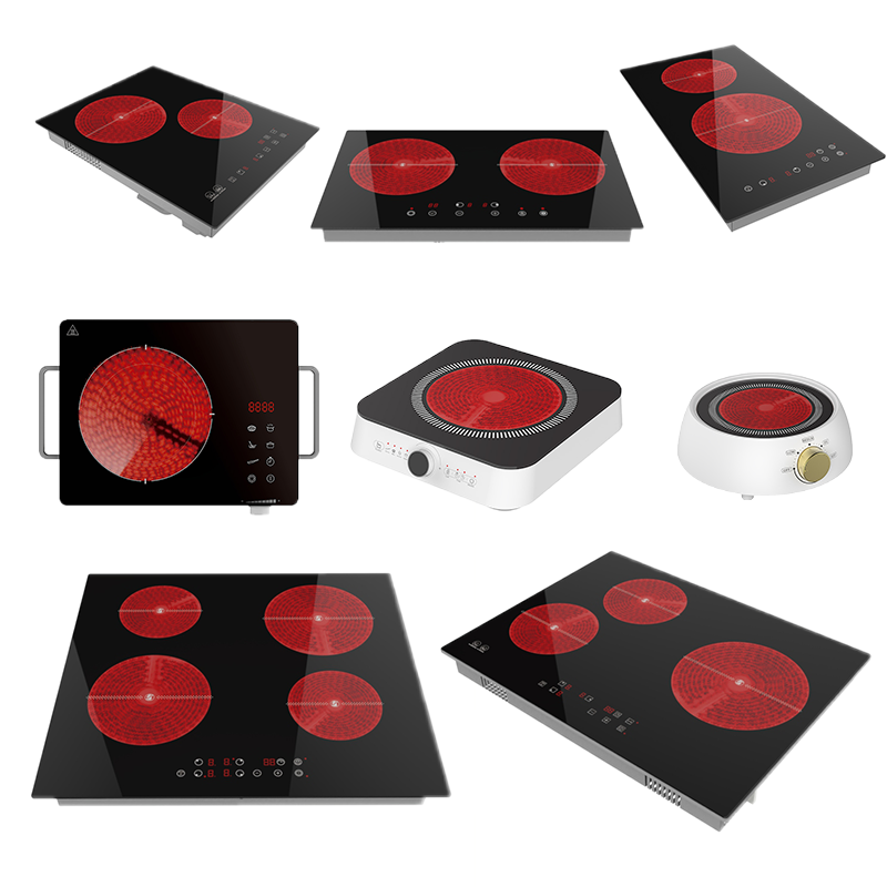 Kitchen Appliance Household Induction Cooker Glass Ceramic Plate Infrared Ceramic Cooktop