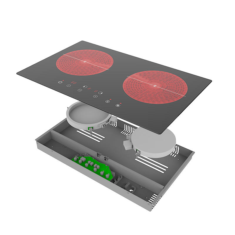 Golenda Commercial Induction Infrared Ceramic Cooktop Built in Stove Electric Ceramic Hob