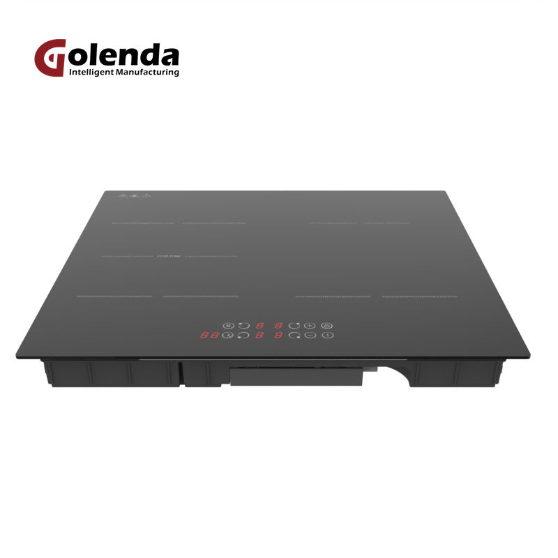 Child Lock Design Electric Stove Induction Cooker 7100W Sensor Touch 4-Zone Induction Hob With Timer