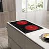 2 Burner 3000W Digital Display Induction Cooker Touch Control Ceramic Stove Hobs Electric Built-in Cooktops