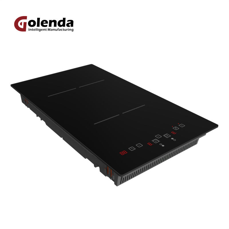 High Quality Table Top Electric Stove Touch Control Single Induction Infrared Cooker 2000W Mini Hob 2 Burners RV/Car Use Heat