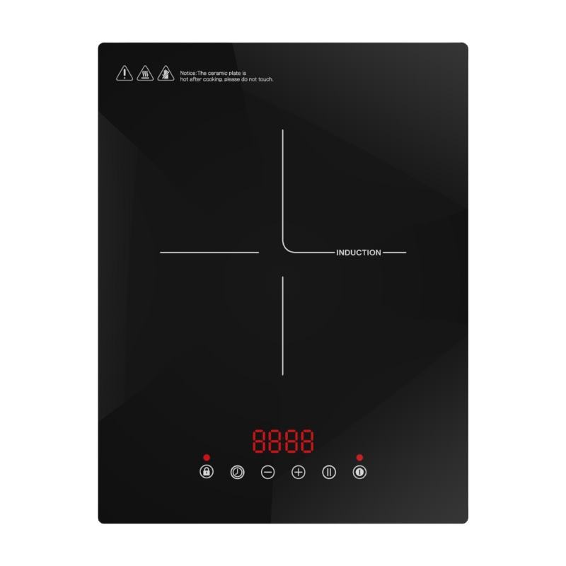 Hot Sale 2000W Built-in Induction Cooktop OEM Single Focus Electric Cooker with Temperature Control Installation Options