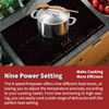5 Burner Built-in Flex Zone Induction Cooktop with Sensor Touch and Timer Electric Induction Cookers for Household Use