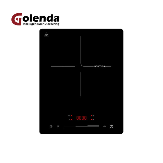 Modern Techniques Electric Induction Hob Rechargeable Cooker 1950W Child Lock 220V Portable Stainless Steel Touch Hotpot Booster