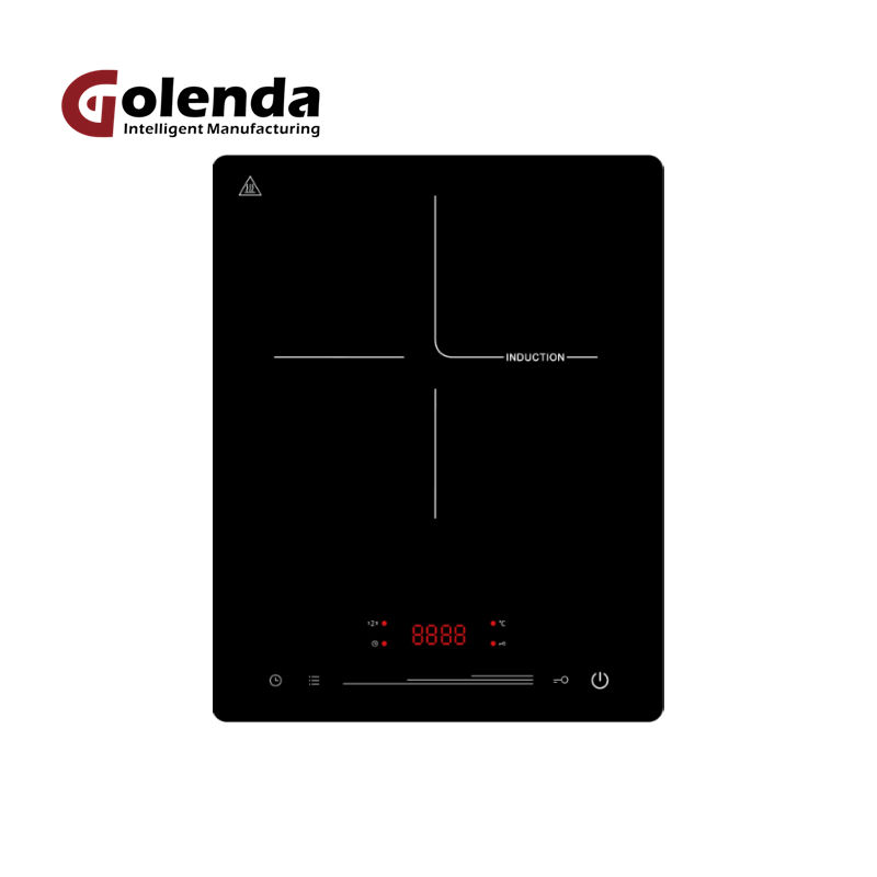 Modern Techniques Electric Induction Hob Rechargeable Cooker 1950W Child Lock 220V Portable Stainless Steel Touch Hotpot Booster