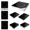 110V Electric Portable Smart Stove Top Hob Infrared Cooker Hotpot Adjustable Touch Control Waterproof Rapid Heating Hotel