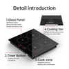 Golenda Advanced Customized 4 Burner Electric Induction Cooktop Built-in Smart Multifunction 220-240V Household Commercial Use