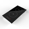 High Quality 3500W Double Induction Cooktop Hob Electric Domino with 2 Zones Built-in Installation for Household Use