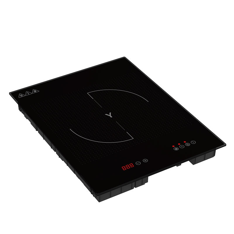 Portable Single Burner Induction Cooker RV Ready 2000W Touch Control Built-in Household Use