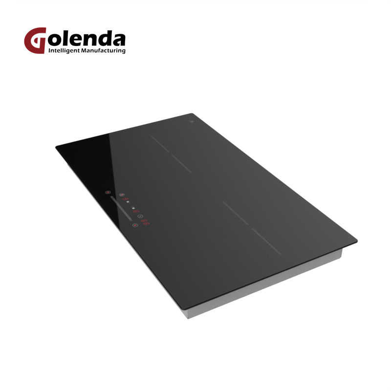 220V 2800W Double Burner Induction Cooker Built-In Multi-Function Electric Cooktop for Household Use