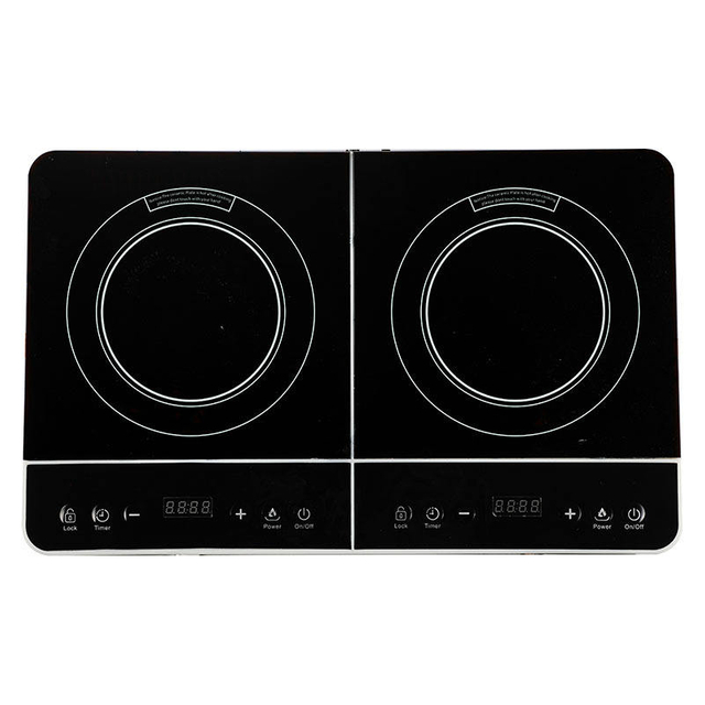 Ce Cb Export High-Power Multi-Head Desktop Induction Cooker Double-Stove Two-Eye Electric Stainless Steel Touch Control Energy