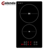 Golenda Commercial Household Touch Control 3500W 2-Burner Multi-function Built-in Temperature Sensor Electric Induction Cooktop