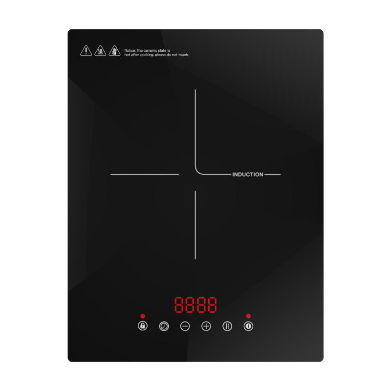 OEM Wholesale 2000W Built-in Induction Cooktop Single Focus Electric Cooker with Temperature Control Installation Type Built-In