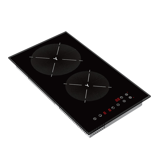 Golenda Double Burner Induction Cooktop 3000W 220V Built-in Plastic Surface Electric Cooker Model M-HD3004 for Household Use 1