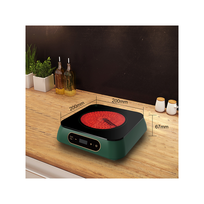 1000W Portable Infrared Ceramic Cooktop Digital Multifunction Burner Electric Stove Hob Household Hotpot Function