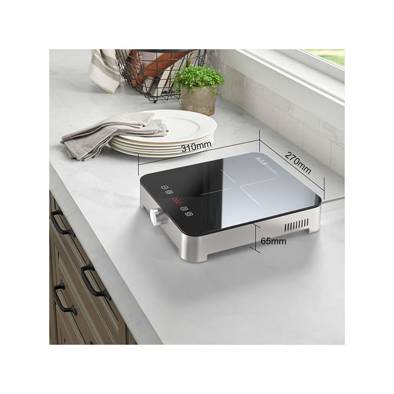 1800W 110V Household ETL Approved Electric Stove Stainless Steel Multi-Function Infrared Cooker Portable Outdoor Car RV Hotpot