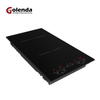 1800W 1200W Multifunctional Two Zones Induction Cooker 2 Burner Electric Touch Keys Cooktop for Household Hotpot Built-in