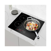 220V 5500W 10-Key Touch Control Built-In Stainless Steel 3 Burner Household Electric Induction Cooktop Heat Fast 1-Year Warranty