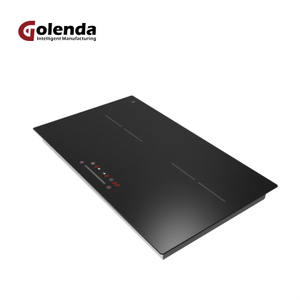 Versatile 220V Induction Cooker with Adjustable Power Levels Two Cooking Zones 4000W Induction Cooktop