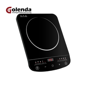 CE Certified 220V Portable Single Induction Cooktop Electric Hob Plastic Housing for Household Hotel Car RV Use Hotpot Feature