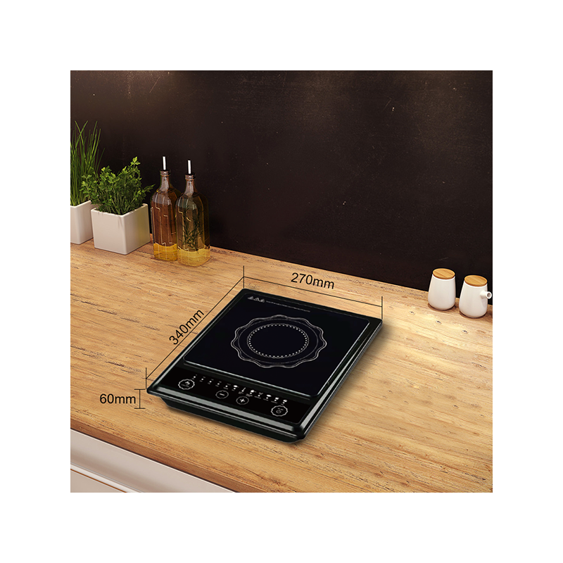 CE Certified Electric 220V Portable Induction Cooktop Touch Control Waterproof Energy Efficient Class Rapid Heating Hotpot