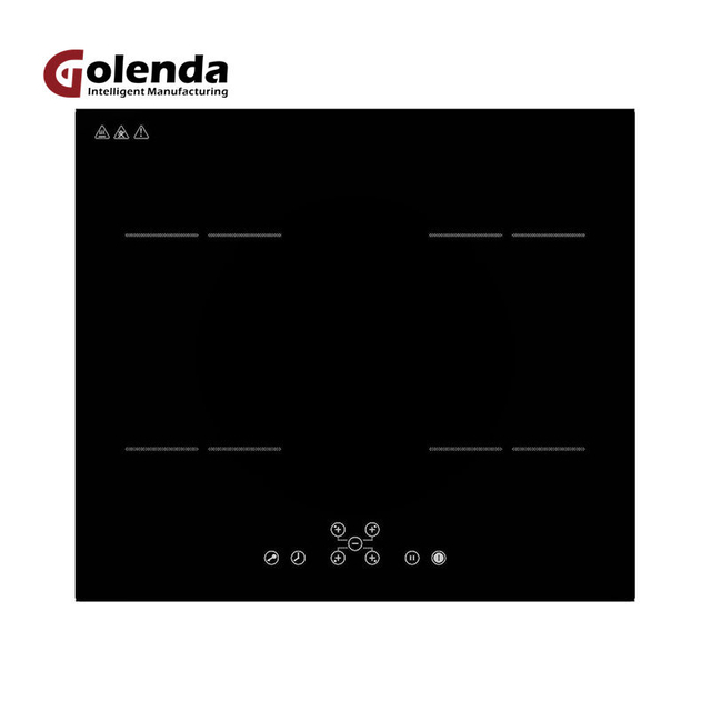 6800W Induction Cooker Ventilation System 220V Induction Range Stove for Smoke Free Cooking Induction Cooktop Built-in