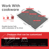 New Style High Power Built-In Household 5 Burner Smooth Ceramic Electric Cooktop Without Gas for Cooking