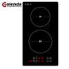 Golenda Commercial Household Touch Control 3500W 2-Burner Multi-function Built-in Temperature Sensor Electric Induction Cooktop