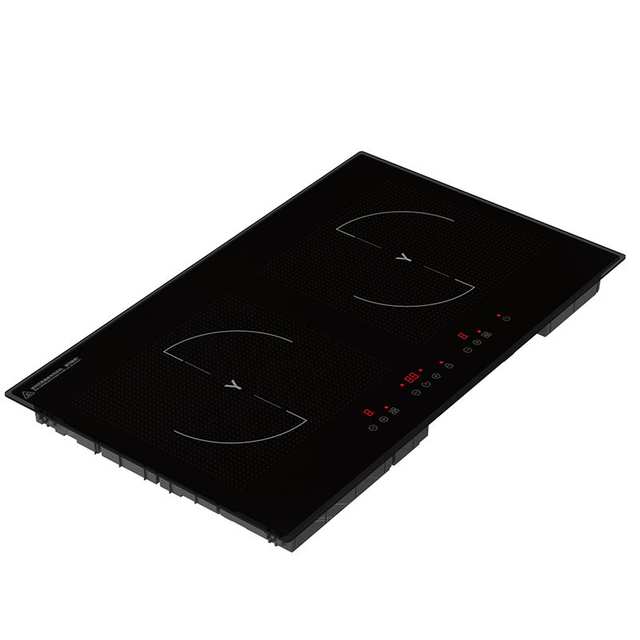 3000W 220V CE Certified Induction Cooker Hob Electric Built-in 2 Burners Kitchen Appliance