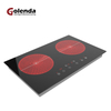 2 Burner 3000W Digital Display Induction Cooker Touch Control Ceramic Stove Hobs Electric Built-in Cooktops