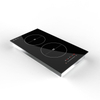 High Quality 3500W Double Induction Cooktop Hob Electric Domino with 2 Zones Built-in Installation for Household Use