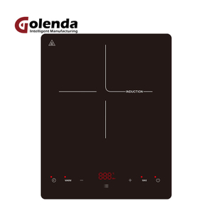 CE 1950W Mini Induction Cooktop Touch Key Single Hob Cooker Digit Segment Display for Household Car 220V Electric Power Source