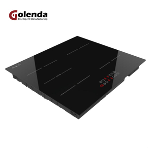 Safety Child Lock Electric 4 Burner Built-In Induction Stove with Touch Control and 7400W Power
