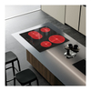 Built-in Premium Electric 6600W Glass Ceramic 4 Burner Hobs Infrared Induction Cooker with Top Household Use
