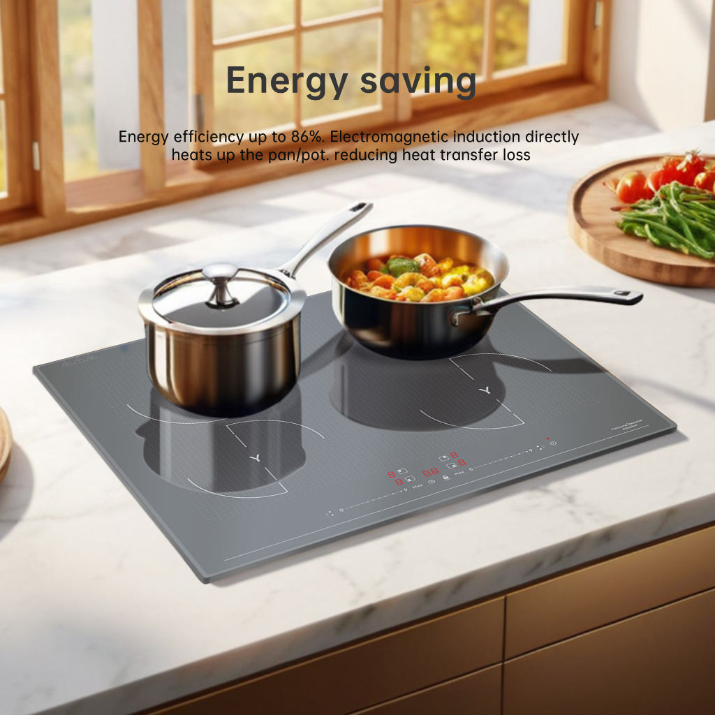 Household Four-Zones Induction Hob Built-In Electric 4 Cooking Zones Stove Induction Cooker With Timer