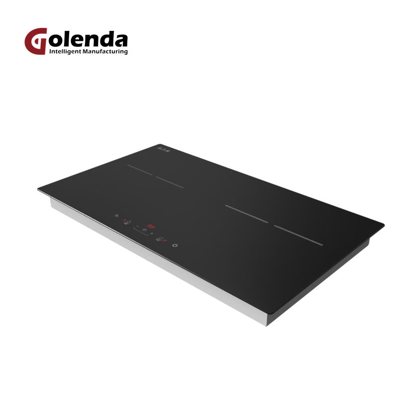 220V Digital Electric Infrared Cooktop 5200W Stainless Steel Built-In Touch Control Hotpot Ready Multiple Cooking Modes Slim