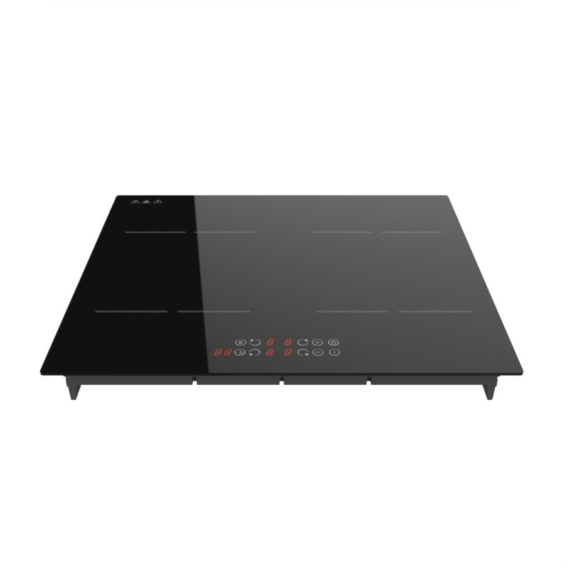 Versatile 7000W 4 Burner Induction Cooktop Electric 220V Touch Control Built-In Multi-Function Cooker Household Heat Fast