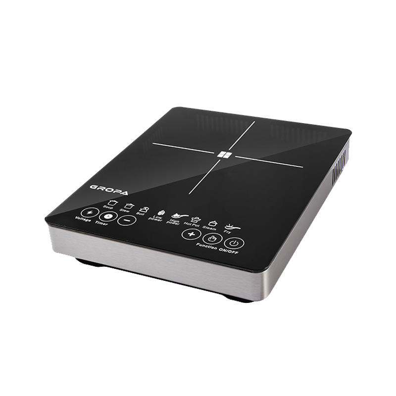 110V Electric Portable Smart Stove Top Hob Infrared Cooker Hotpot Adjustable Touch Control Waterproof Rapid Heating Hotel