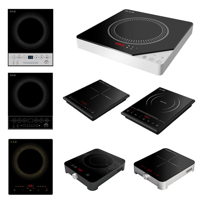 Manufacturers China ETL FCC Hot Sale Portable Smart Cooktop Electric Top Mini Single Burner Gas Stove Slow Cooker RV Waterproof