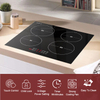 High Quality 7200W Built-In 4 Burners Electric Induction Cooktop for Household Use