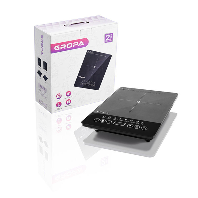 2200W High-Power Electric Household Induction Cooker with Multi-Function Hotpot Touch Control Eco-Friendly Plastic Housing