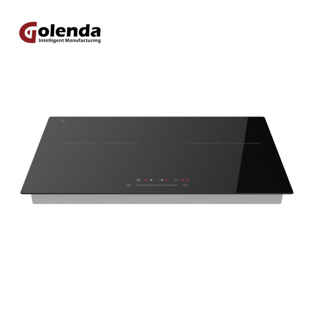 220V 2800W Double Burner Induction Cooker Built-In Multi-Function Electric Cooktop for Household Use