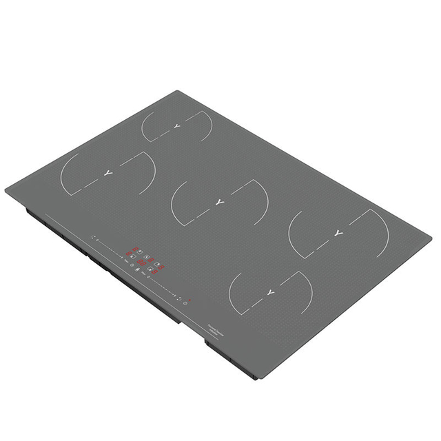New Style High Power Built-In Household 5 Burner Smooth Ceramic Electric Cooktop Without Gas for Cooking