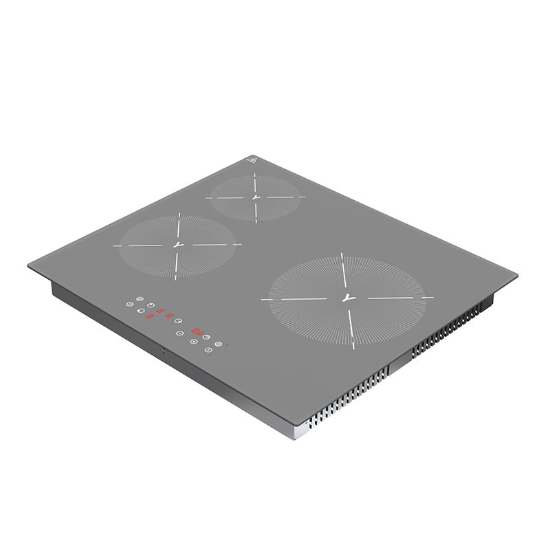 Good Quality GOLENDA Three Burners Built-in Infrared Cooker Electric Stainless Steel Cooktop 1 Year Warranty Timer Waterproof