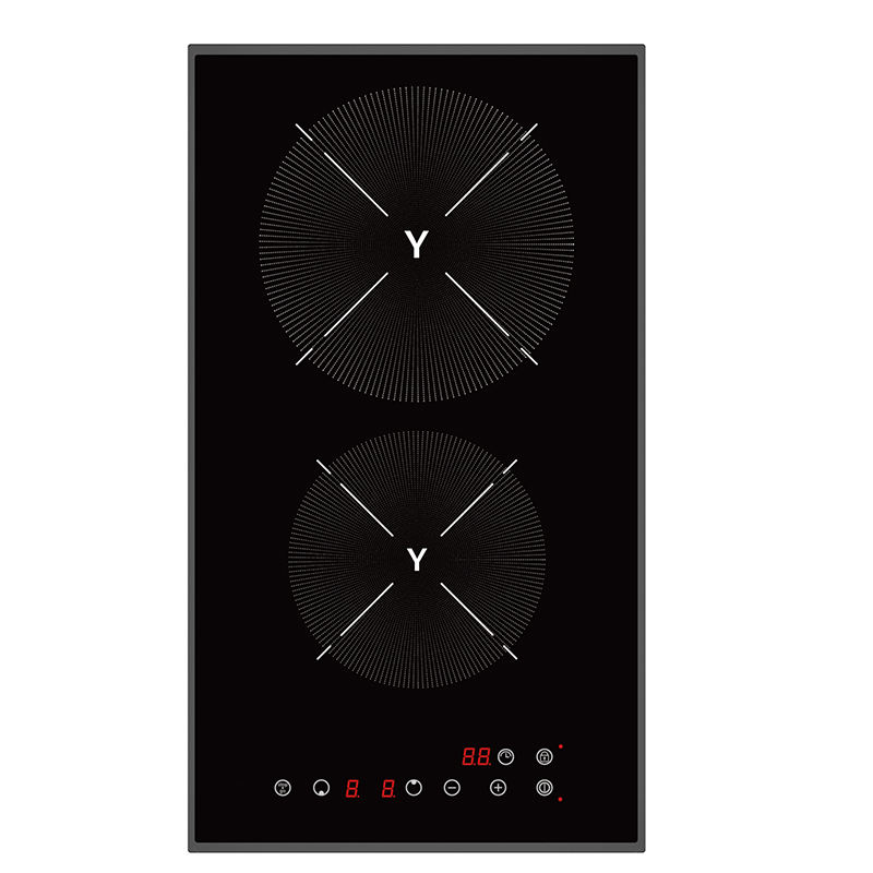 Golenda Double Burner Induction Cooktop 3000W 220V Built-in Plastic Surface Electric Cooker Model M-HD3004 for Household Use 1