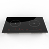 High Quality 4000W Built-in 2-Burner Induction Cooker 220V Double Hob 2 Zones Electric Cooktop Household Touch Control Energy